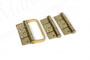 Centor E3 Straight Hinge Set - with Handle (Outward Opening) - Various Finishes