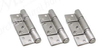 Centor E3 Straight Hinge Set - No Handle (Inward Opening) - Various Finishes
