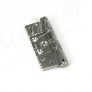 Centor E3 Straight Hinge Set - No Handle (Inward Opening) - Various Finishes