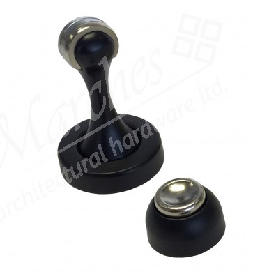 76mm Magnetic Catch for Swing Doors (Set) - PVD Black
