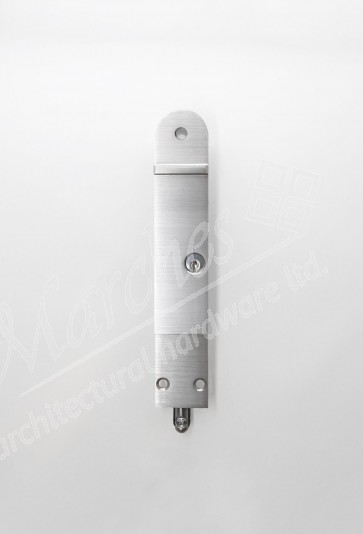 Centor E3 DOc Concealed Drop Bolt for Inward-Opening Doors - Keyed - 200mm - Satin