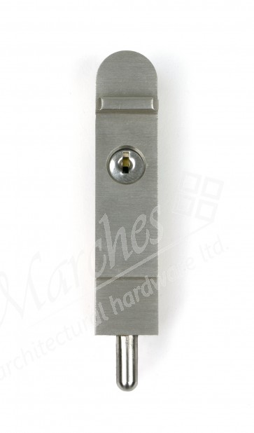 Centor DM Drop Bolt for Windows - Keyed - 100mm - Satin