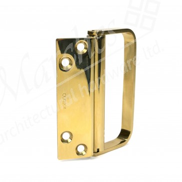 Centor E3 External Hinge with an Offset Pull Handle (Edge Mounted) - Various Finishes