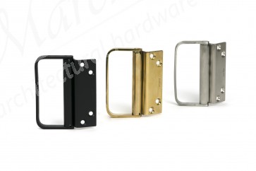 Centor E3 External Hinge with an Offset Pull Handle (Edge Mounted) - Various Finishes