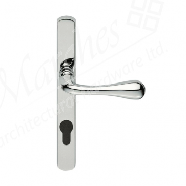 Stella Espag Door Handle (92mm Centres) - Satin Chrome