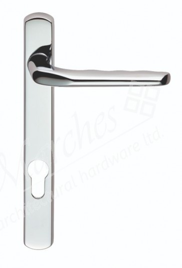 Carman Narrow Plate Handle 92mm Centres - Polished Chrome