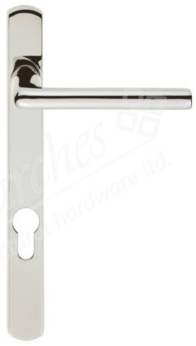 Rosa Narrow Euro Espag Handles (92mm Centres) - Satin Chrome