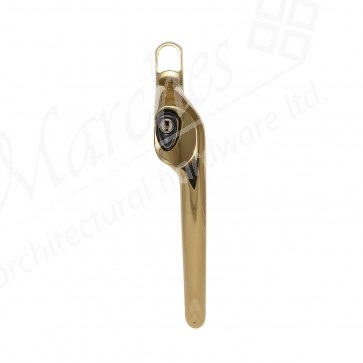 Window Espagnolette Handle Handed RH - Polished Brass