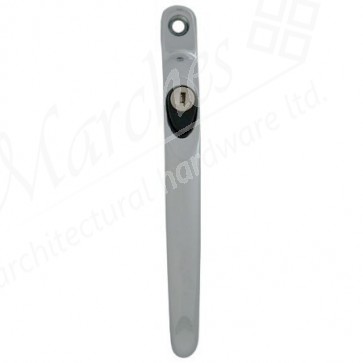 Window Espagnolette In-Line Handle - Satin Chrome