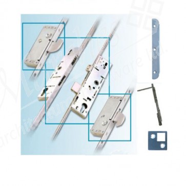 French Door Multipoint Locking System 45mm B/Set (Up to 57mm Doors)