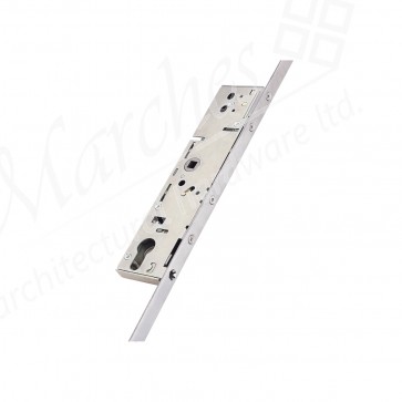 Slave Espag Lock 45mm Backset & x2 Shoot Bolts - Stainless Steel