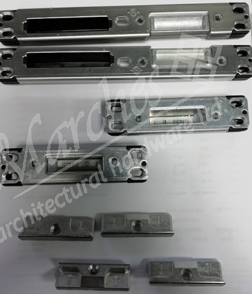 Set of Keeps for Inliten Camden Espag Lock - Zinc Plated