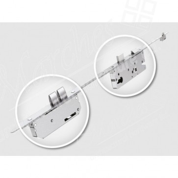 20mm Winkhaus 1770mm Radius End Size 2 Thunderbolt Espag Lock - 45mm bset