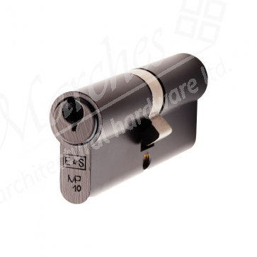 Eurospec 40/60 Euro Cylinder Keyed to Differ - Black