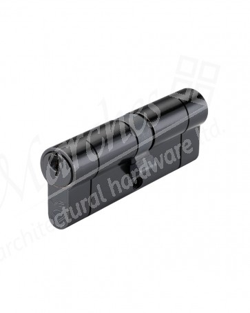 Eurospec 40/50 Euro Cylinder Keyed Alike - Black
