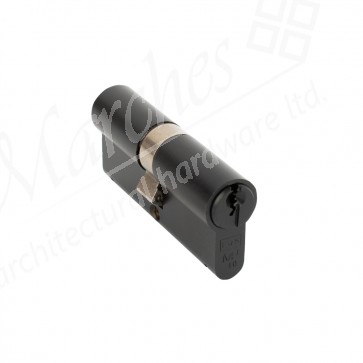 45/45 10pin Euro Cylinder Key to Differ - Black