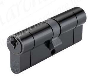 50/50 Euro Cylinder Key to Differ - Black
