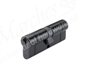 45/45 Euro Cylinder KD - Black 