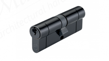 45/45 Euro Cylinder KA - Black