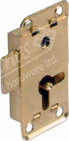 Rim Cupboard Lock bset 12.5 mm unhanded - EB