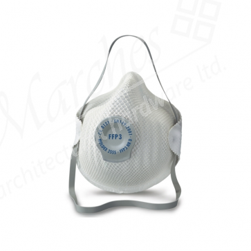 Moldex 2555 Classic FFP3 Dust Mask with valve (Each)