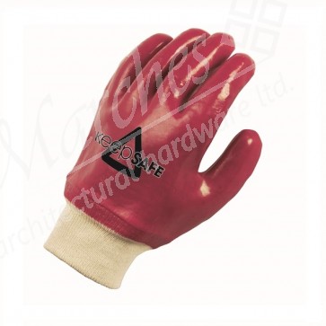 Gloves PVC Fully Coated - L (Size 9)