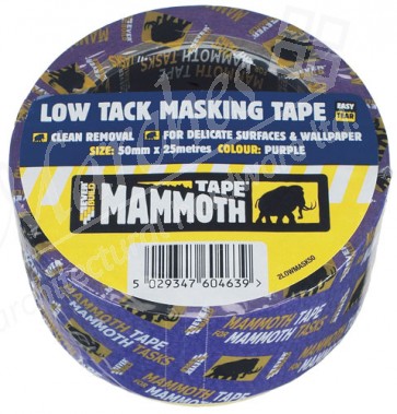 Everbuild Low Tack Masking Tape 50mm x 25m