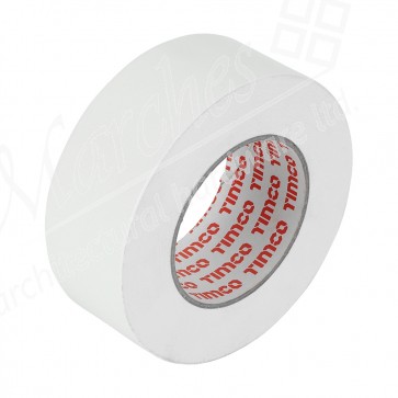 White Double Sided Tape 50mm x 50m