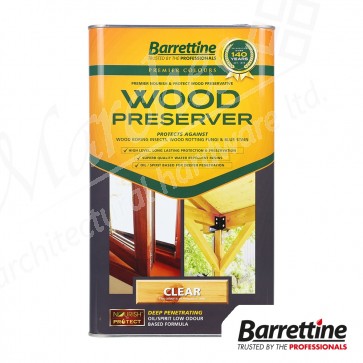 Barrettine Wood Preservative Clear - 5L