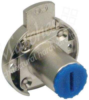 Inlaid Lock Nickel Pl B/s 20mm