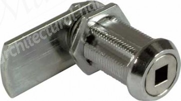 Cam lock for square profile key