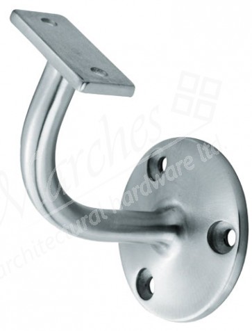 Heavyweight Handrail Bracket - Satin Chrome 