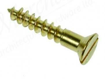 10x1" Brass Screws CSK. box 200