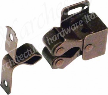 Twin Roller Catch Spr Bronze