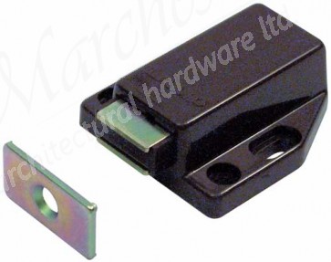 Magnetic Touch Latch with extra long throw - Brown