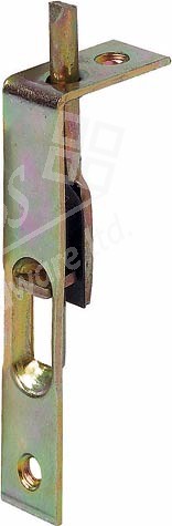 Flush furniture bolt, 60/80 x 12 mm, steel