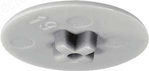 Minifix 15 Cover Cap L.ivory