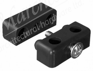 Modesty knock down fittings, two piece