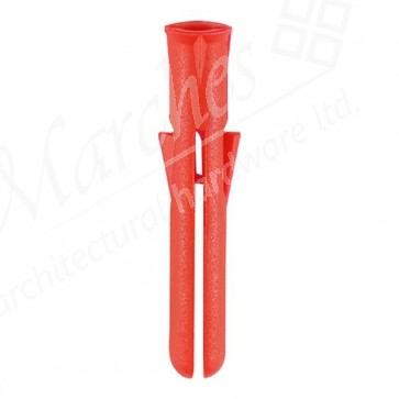 Red Premium Plastic Plugs (Box 1000)