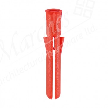 Red Premium Plastic Plugs 6-10 Gauge Screw (200)