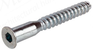 Confirmat one-piece connectors, ø 10 mm head