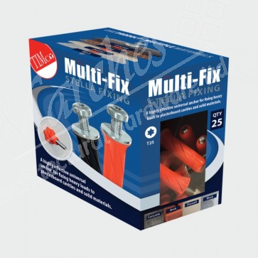 Multi-Fix Stella Fixings Various Sizes