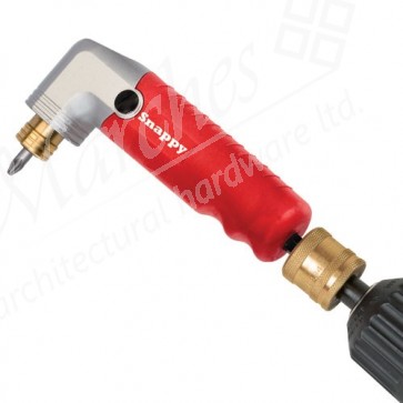 SNAP/ASA/2 - Trend Snappy 90Â° Angle Screwdriver Attatchment with Bits.
