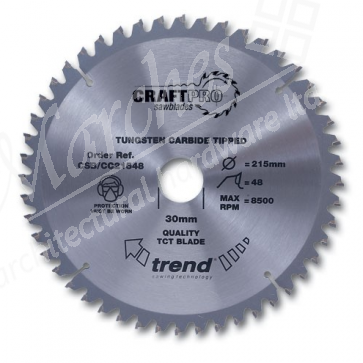 CSB/CC30548 - Craft saw blade crosscut 305mm x 48 teeth x 30mm