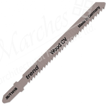 Jigsaw Blade 75x2.5mm CV up-cut (5 Per Pack)