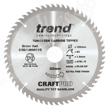 Trend Cordless Trim Saw Blade