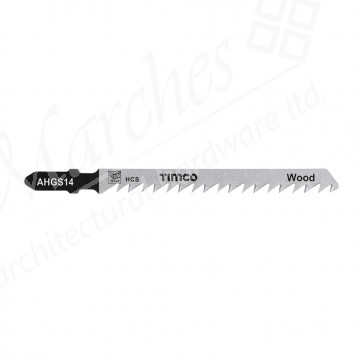 75mm, 6tpi HCS Straight Cut Jigsaw Blades For Wood (5)
