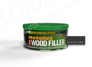 Metolux 2 Part Styrene Free Wood Filler 275ml - Black Oak