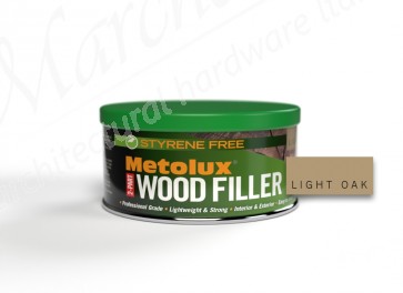 Metolux 2 Part Styrene Free Wood Filler 275ml - Light Oak