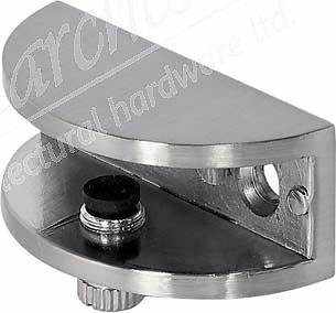 Shelf Supp Clamp Chr Pol 5-8mm